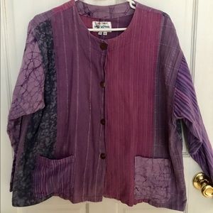 Purple Wild Women Top size L XL